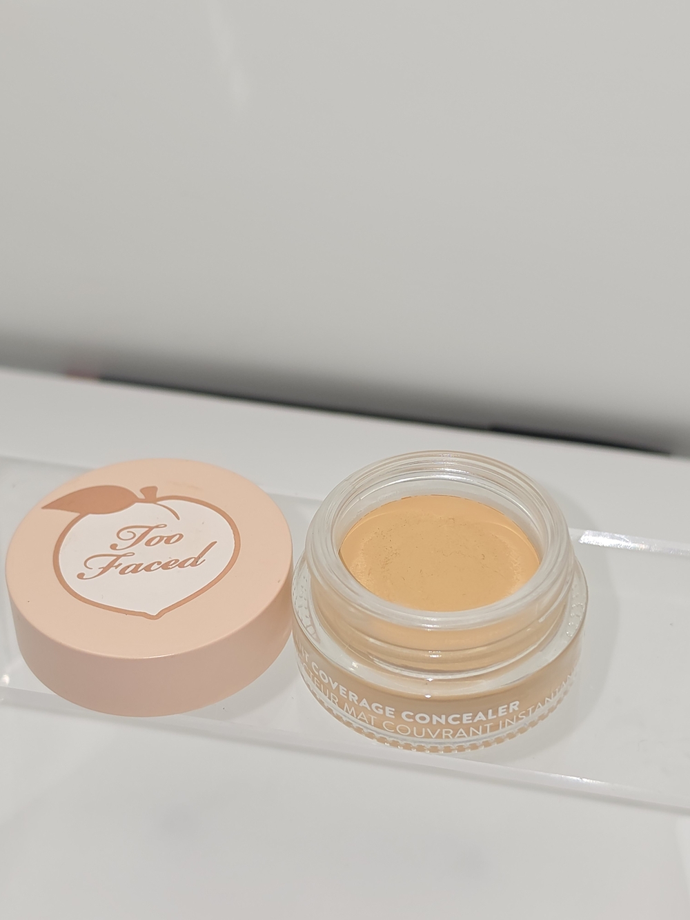 DISCONTINUED Too Faced Instant Coverage Peach Concealer - "HONEYCOMB"